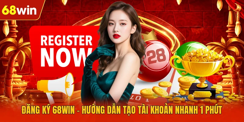Đăng Ký 68WIN - Hướng Dẫn Tạo Tài Khoản Nhanh 1 Phút