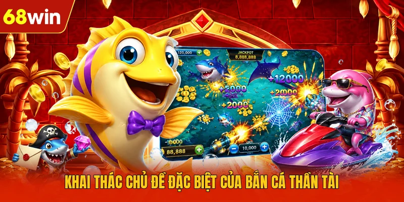 Khai thác chủ đề đặc biệt của Bắn Cá Thần Tài