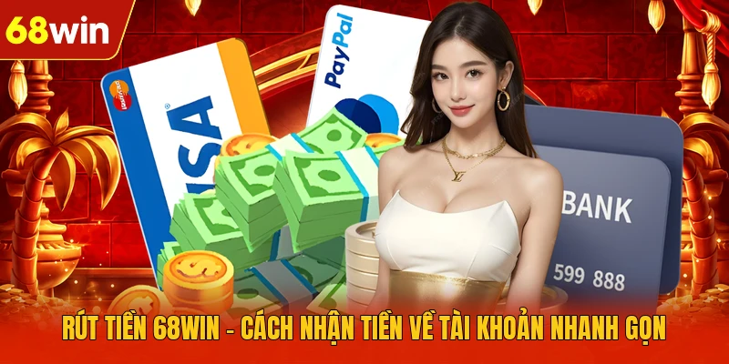 Rút Tiền 68WIN - Cách Nhận Tiền Về Tài Khoản Nhanh Gọn